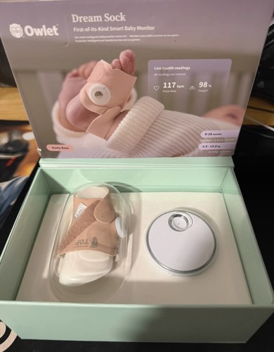 Owlet dream sock baby monitor - sock,