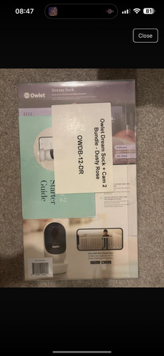 Owlet camera and sock - owlet,