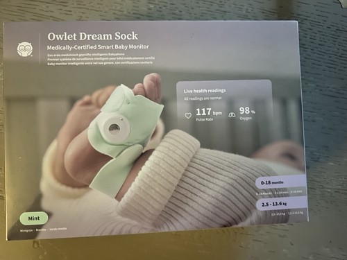 Owlet dream sock - smart, baby
